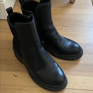 Blondo Waterproof Black Ankle Boots